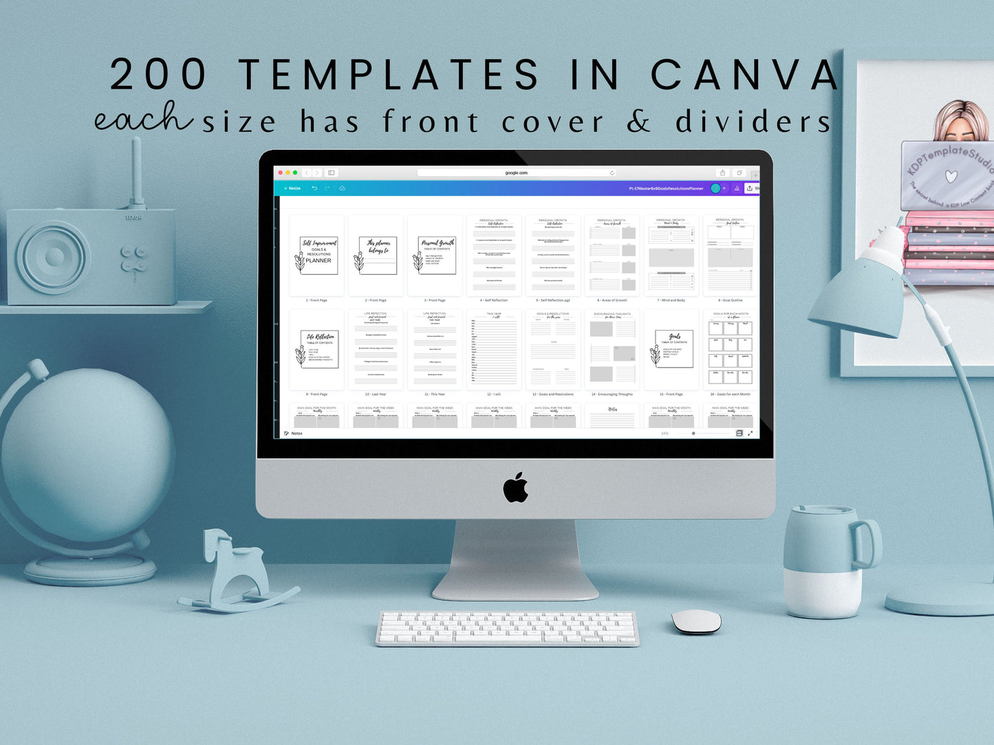 Goals and Resolutions Bundle, KDP Interior Bundle