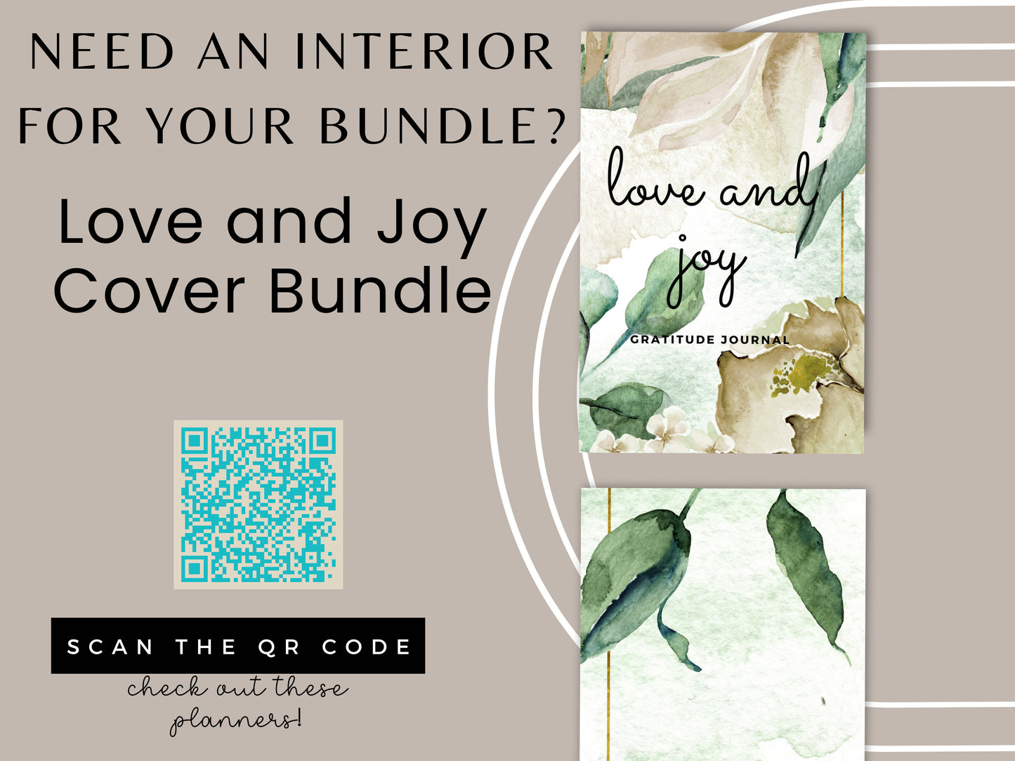 Love and Joy Cover Bundle, KDP Cover Bundle, 6x9, 8.5x11, KDP Paperback, KDP Hardcover, Book Covers