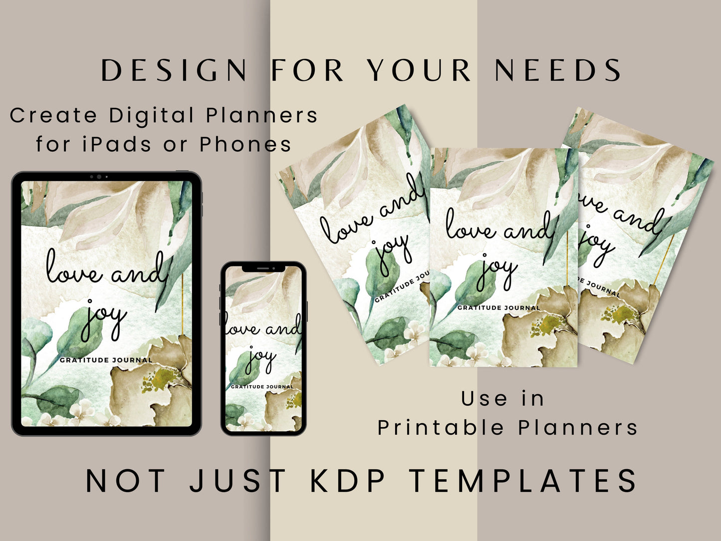 Love and Joy Cover Bundle, KDP Cover Bundle, 6x9, 8.5x11, KDP Paperback, KDP Hardcover, Book Covers