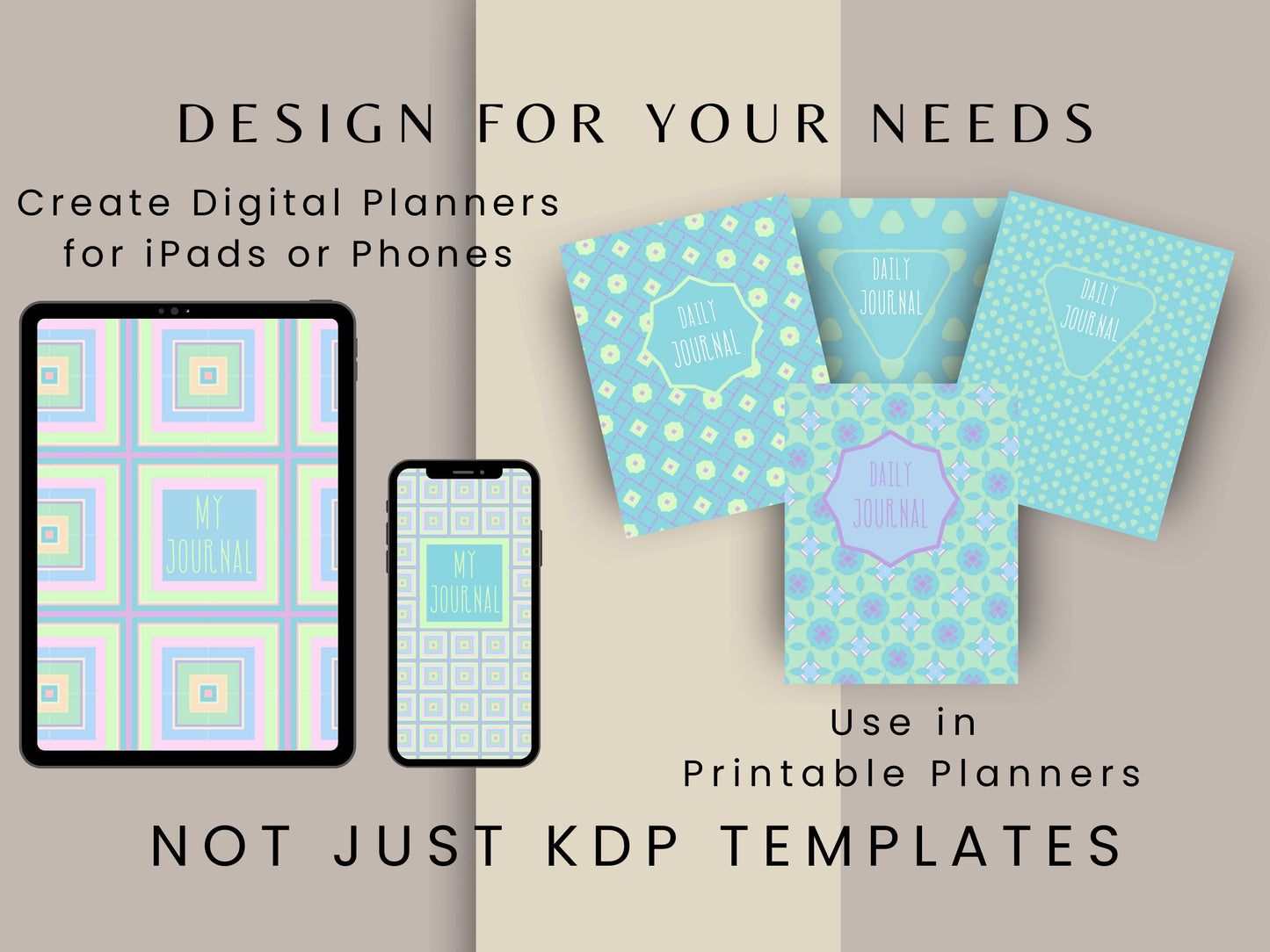 Book Cover Bundle #5, 6x9, Canva Templates
