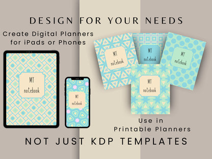 Book Cover Bundle #1, 6x9, Canva Templates