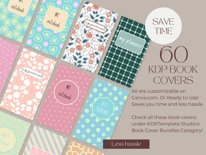 Mega Book Cover Bundle, 6x9, KDP Cover, KDP Template, Amazon KDP Cover, Paperback, Hardcover