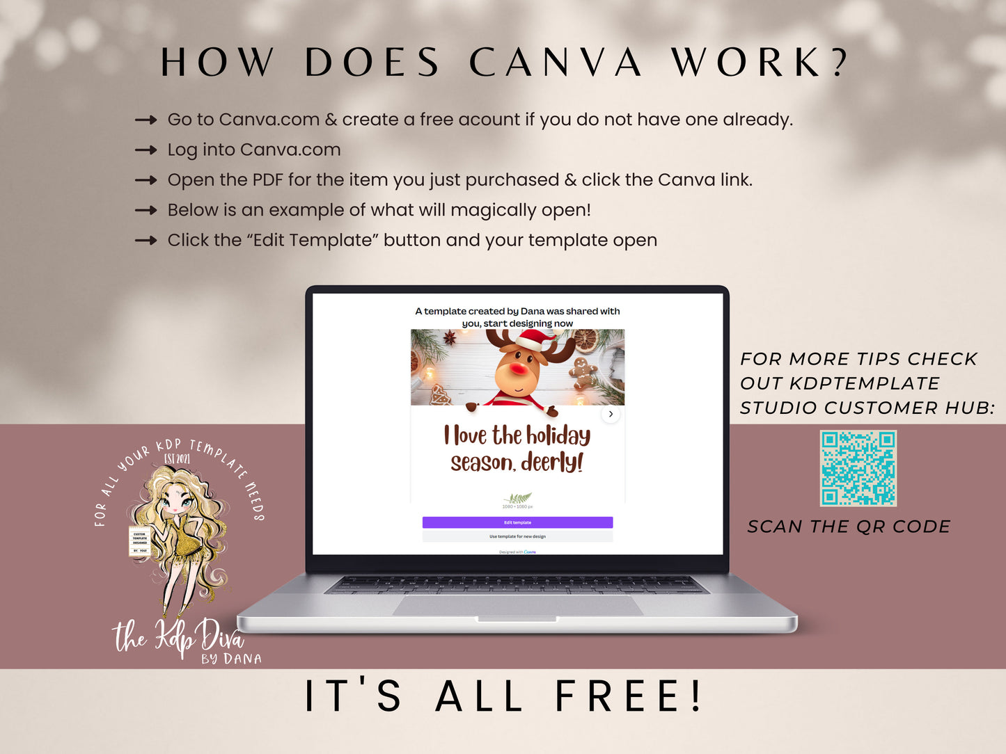 Big Maid of Honor Planner, KDP Interior, 8.5x11, Customizable in Canva, Printable, Digital