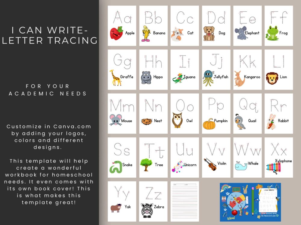 Letter Tracing Workbook